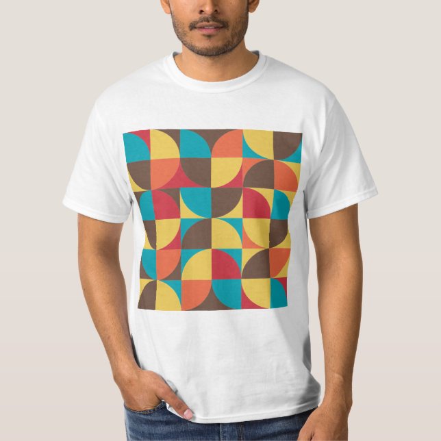 T-shirt Géométrie Abstraite 110421v5 (Devant)