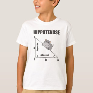 T-shirt Géométrie nerd Hippotenuse Hypotenuse Mathématique