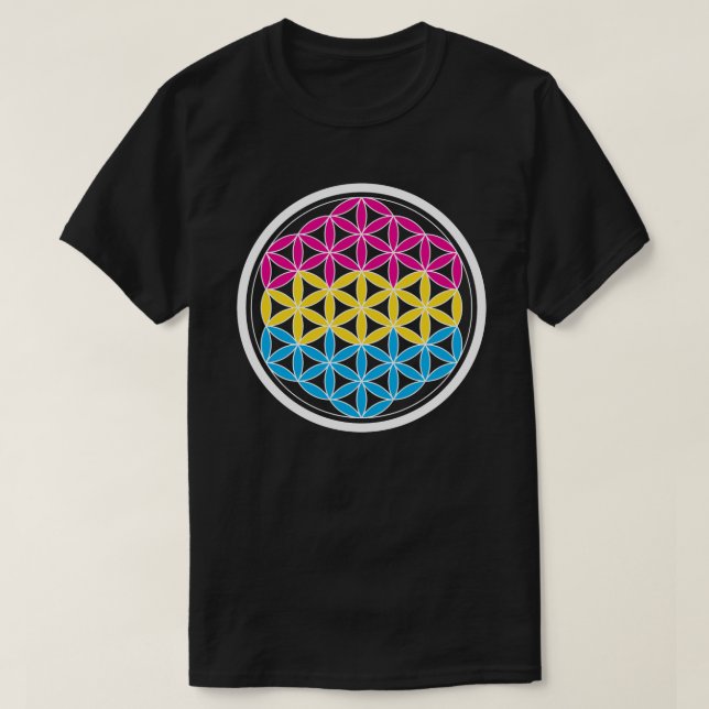 T-shirt géométrie panSacrée (Design devant)