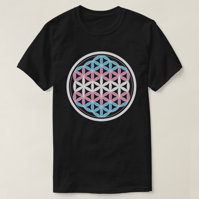 T-shirt géométrie sacrée (Design devant)