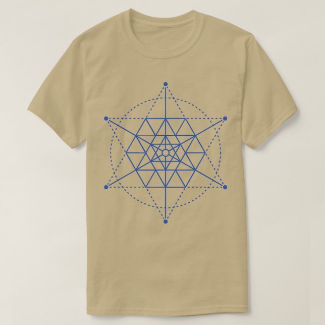 T-shirt Géométrie sacrée 4 (Design devant)