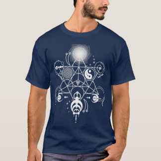 T-shirt Géométrie Sacrée Cercles de culture Art manafold