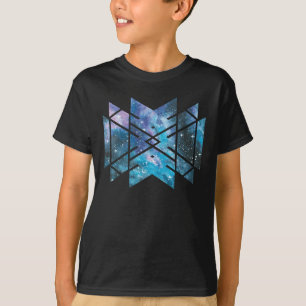 T-shirt Géométrie sacrée Galaxie cosmique Espace extra-