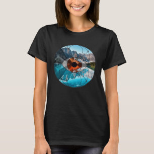 T-shirt Géométrie sacrée Le cosmos et la nature hommes & f