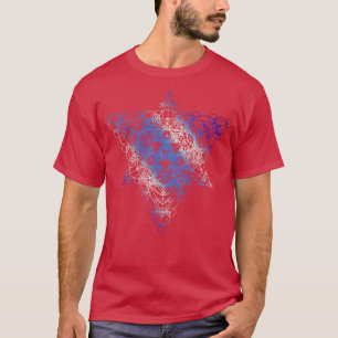 T-shirt Géométrie sacrée Super Tesseract