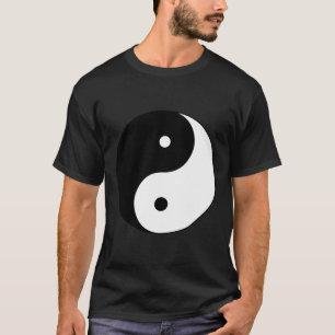 T-shirt Géométrie sacrée Yin Yang Chemise à manches longue
