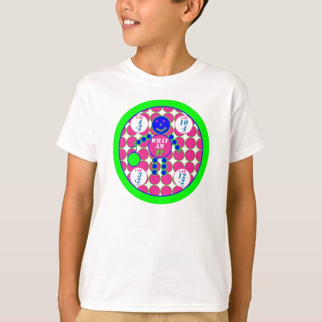 T-shirt Géométrie-TS3e-Cercle-Âge 6 (Devant)