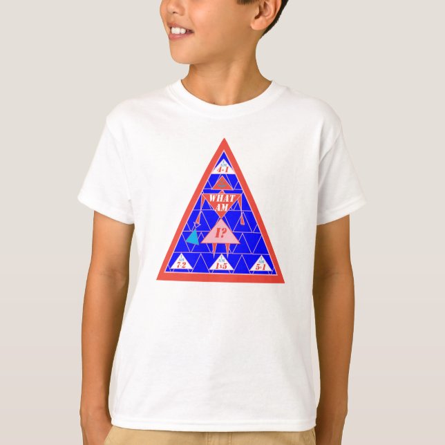 T-shirt Géométrie-TS3e Triangle-Âge 5 (Devant)