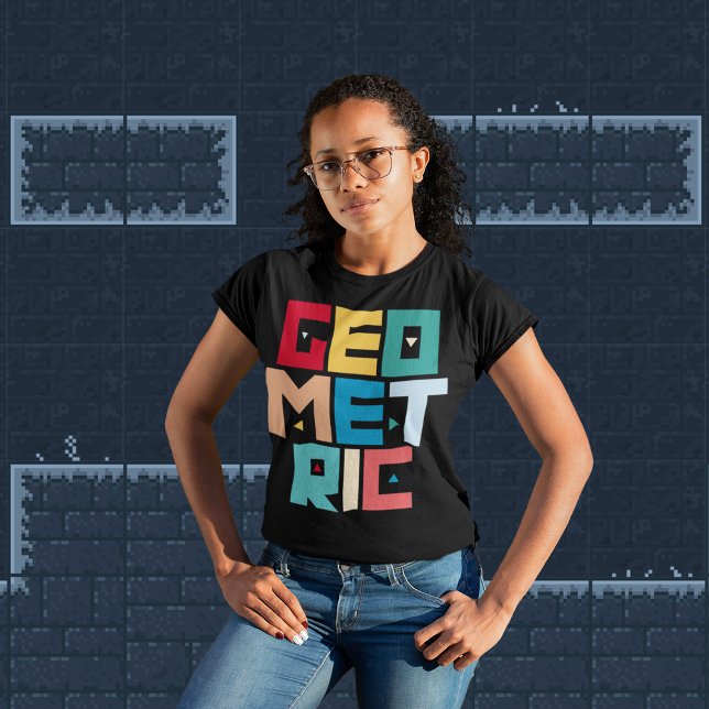T-shirt Géométrique (Créateur téléchargé)