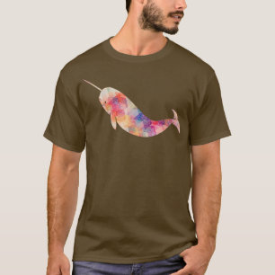 T-shirt Géométrique étroite