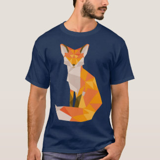 T-shirt Géométrique Fo rétro