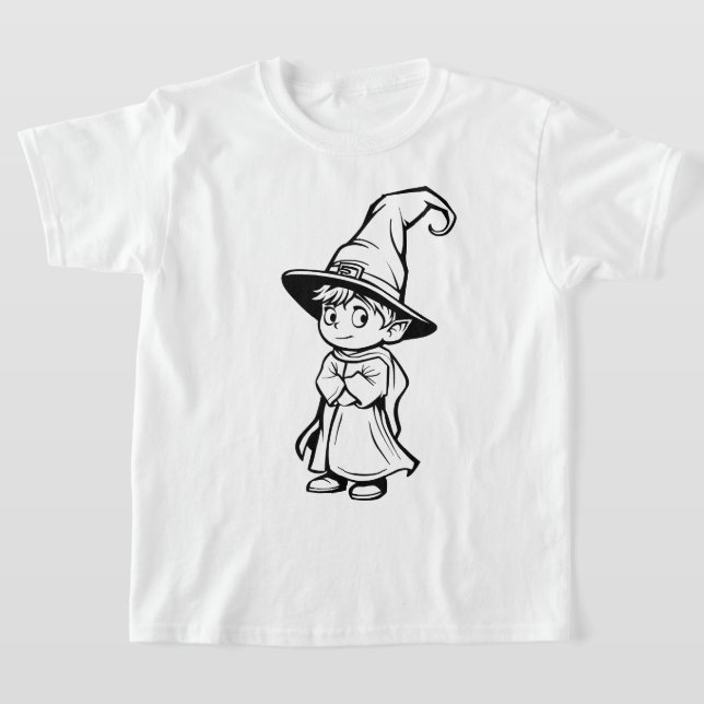 T-shirt géométrique Mandala Line Art - Modern Abst (Poser)