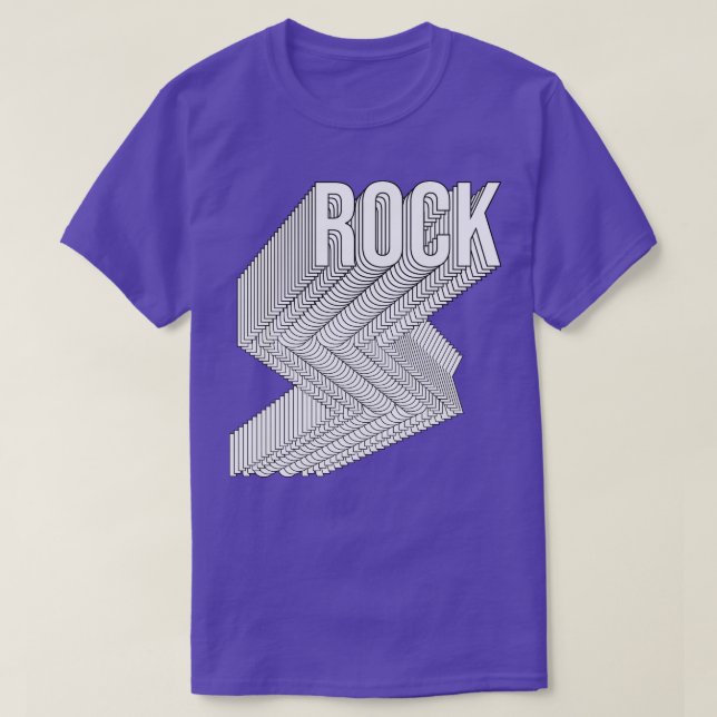 T-shirt géométrique rocheuse (Design devant)
