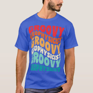 T-shirt Geophysicien Vintage Retro 60s les années 70 80s V