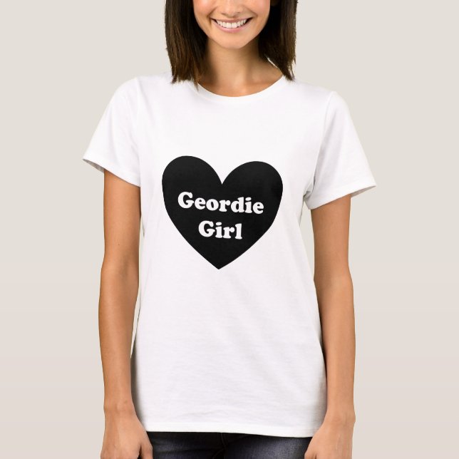 T-shirt Geordie Girl (Devant)