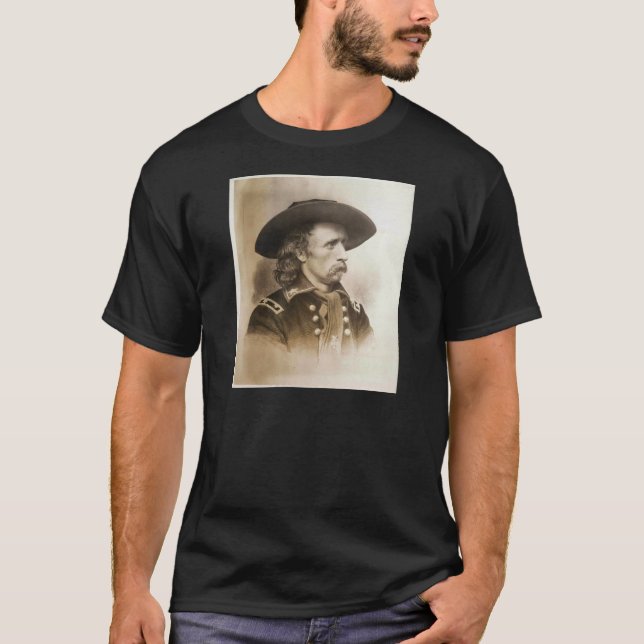 T-shirt George Armstrong Custer circa des 1860s (Devant)