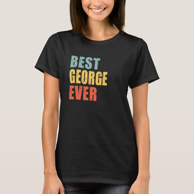 T-shirt George Best Ever George (Devant)