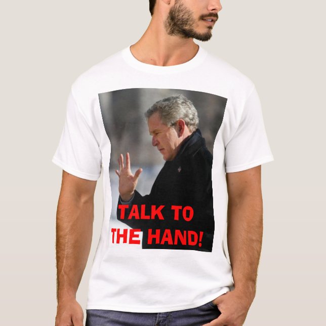 T-SHIRT GEORGE BUSH (Devant)