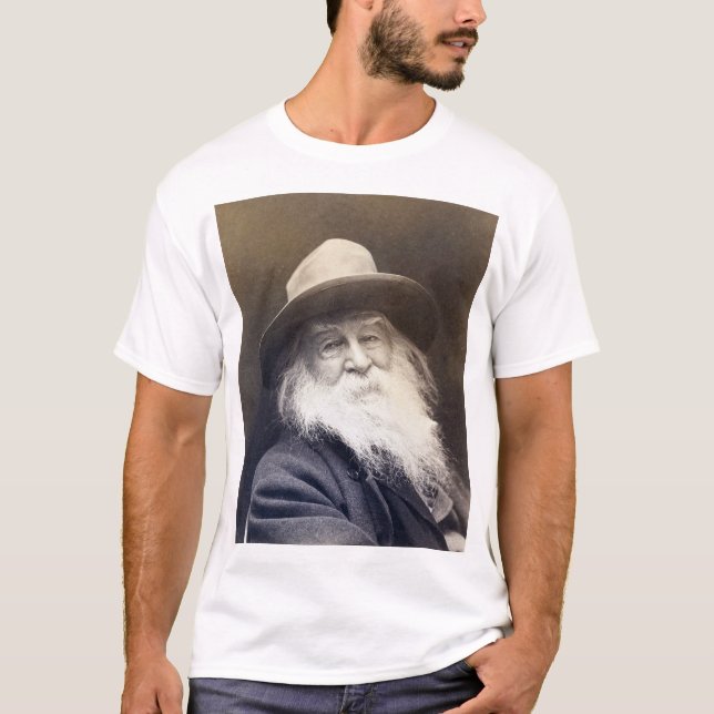 T-shirt George C. Cox Walt Whitman (Devant)