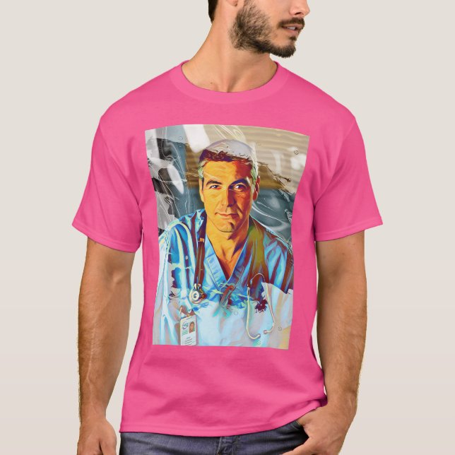 T-shirt George Clooney (Devant)