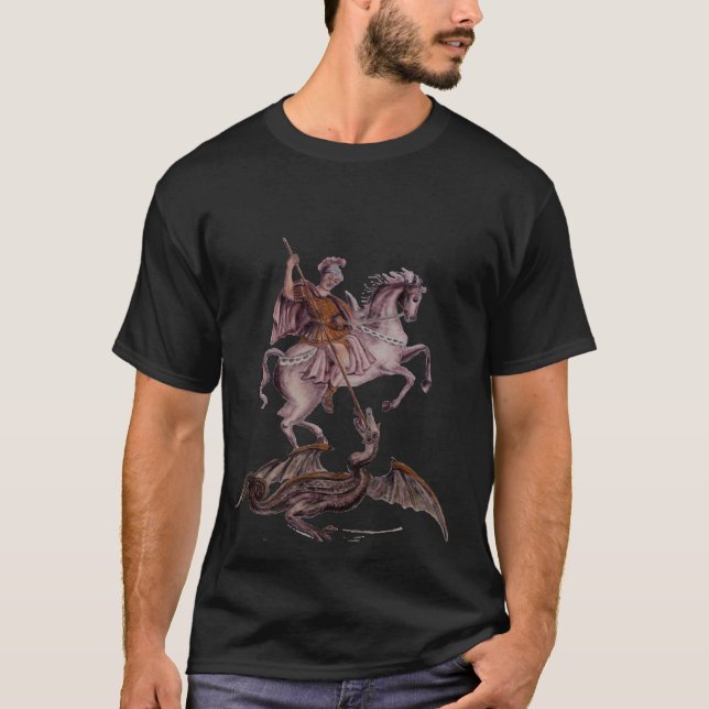 T-SHIRT GEORGE ET LE DRAGON (Devant)