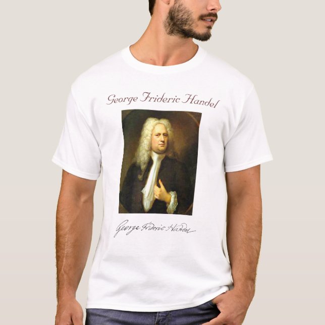 T-SHIRT GEORGE FRIDERIC HANDEL (Devant)