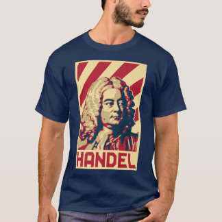 T-shirt George Frideric Handel Compositeur de musique clas