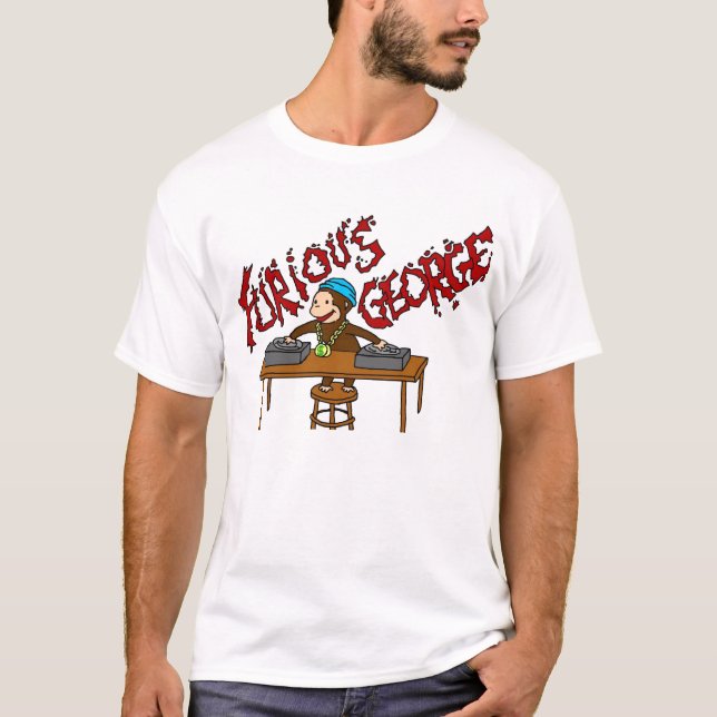 T-shirt George furieux (Devant)