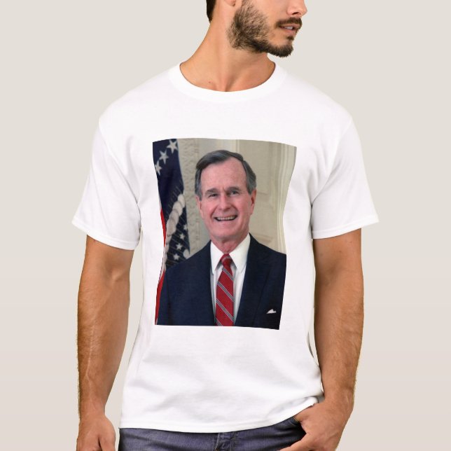 T-shirt George H Bush (Devant)