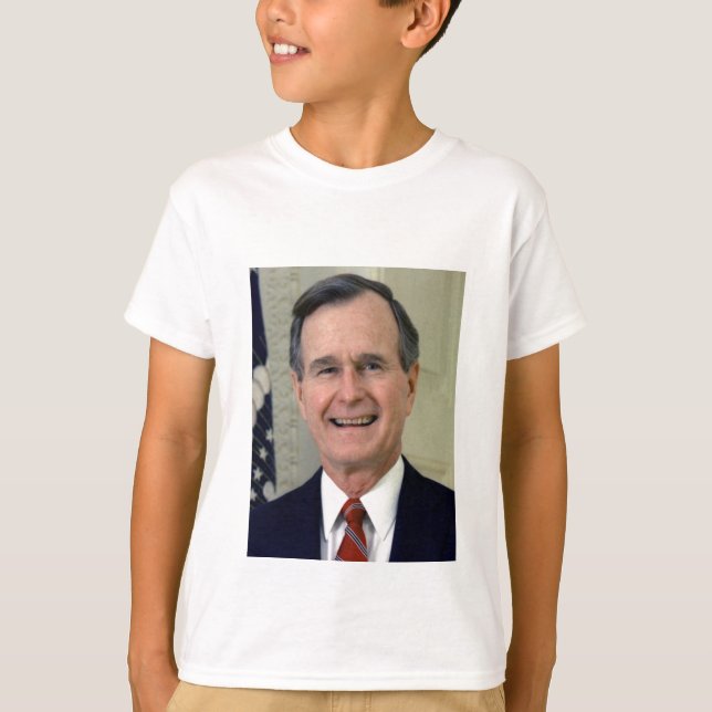 T-shirt George H. W. Bush 41 (Devant)