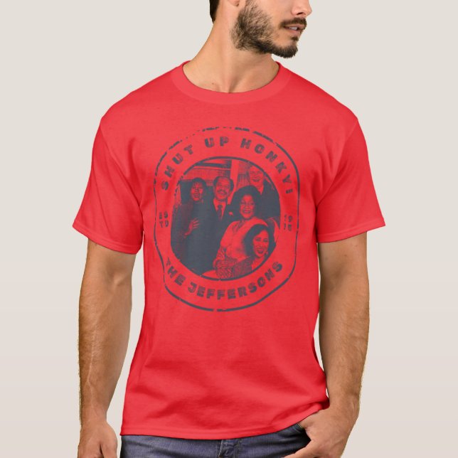 T-shirt george jefferson 1970 vintage - créatif (Devant)