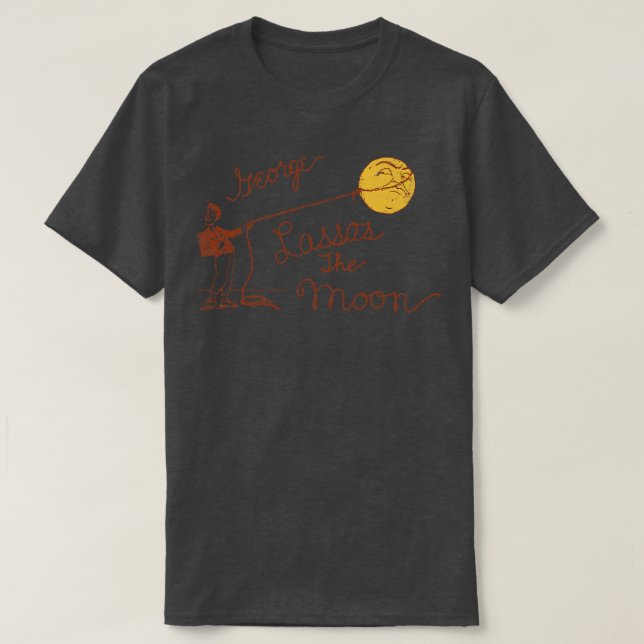 T-shirt George Lassos la lune (Design devant)