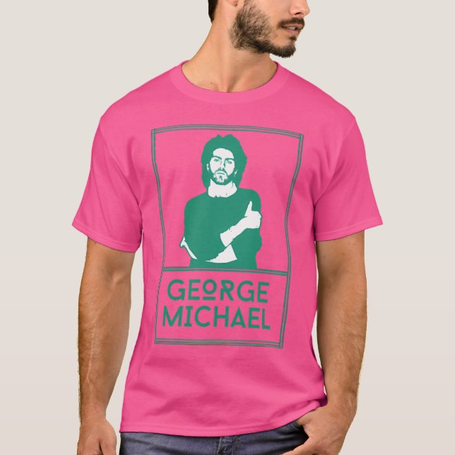 T-shirt George Michaelretro (Devant)