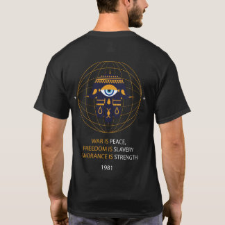 T-shirt George Orwell 1984 Guerre Paix Liberté Esclavage