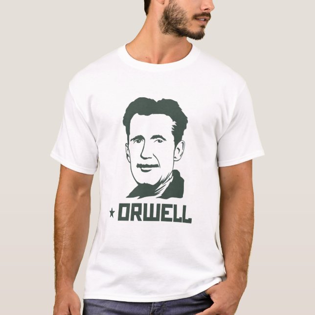 T-shirt George Orwell 84 1984 jersey (Devant)