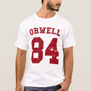 T-shirt George Orwell 84 1984 jersey