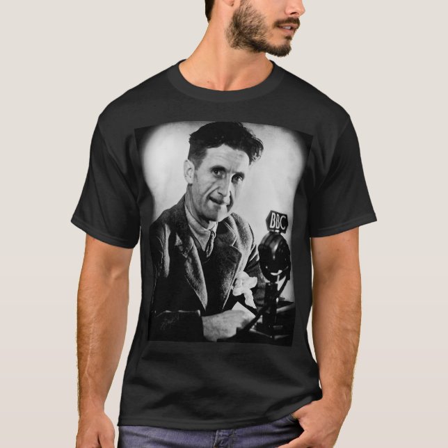 T-shirt George Orwell à la BBC (Devant)