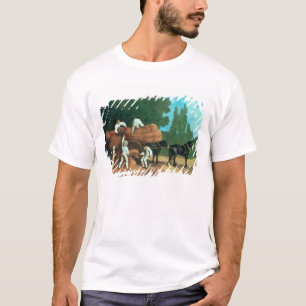 T-shirt George Stubbs le chariot de récolte