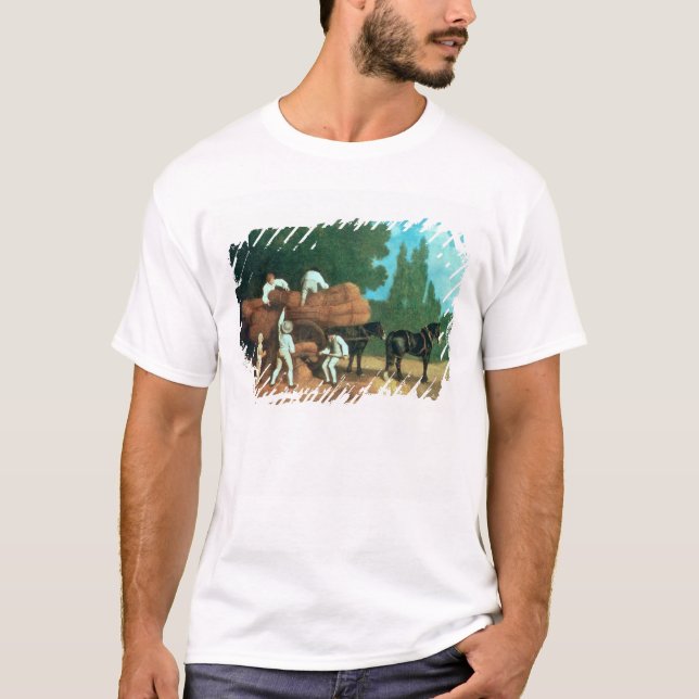 T-shirt George Stubbs | le chariot de récolte (Devant)