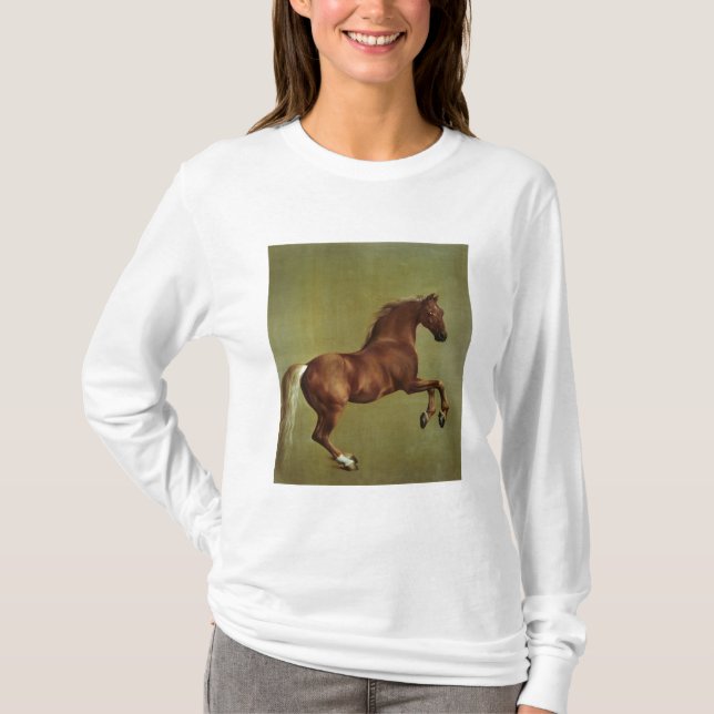 T-shirt George Stubbs| Tirage d'identité, 1762 (Devant)