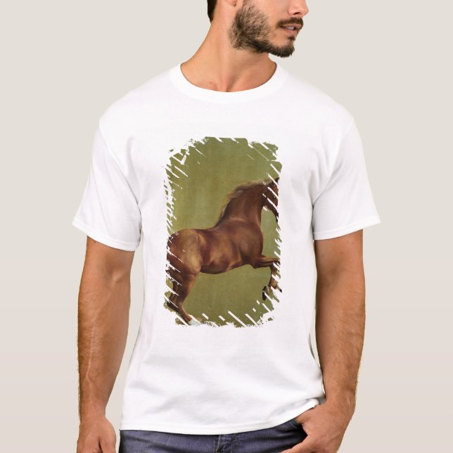 T-shirt George Stubbs| Tirage d'identité, 1762 (Devant)