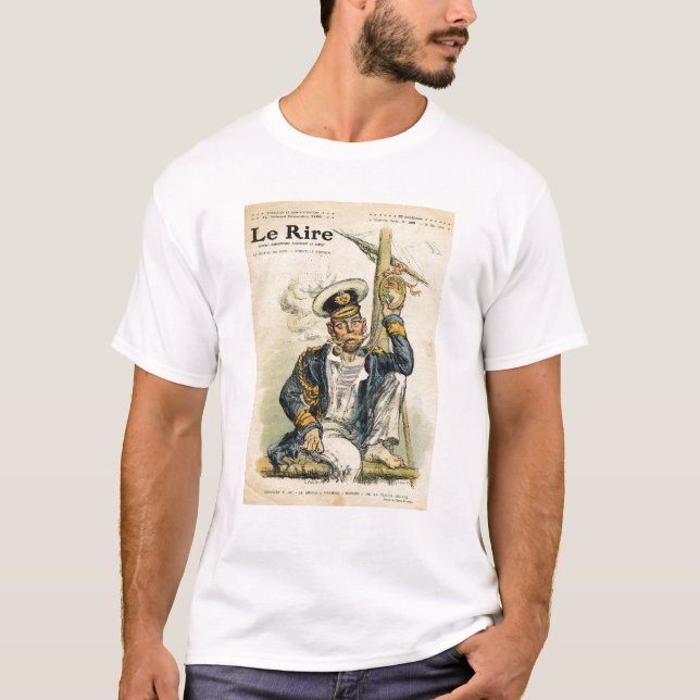 T-shirt George V, "le simple" de la marine royale (Devant)