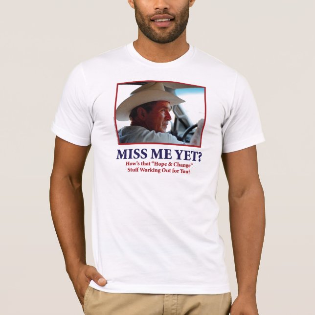 T-shirt George W. Bush (Devant)