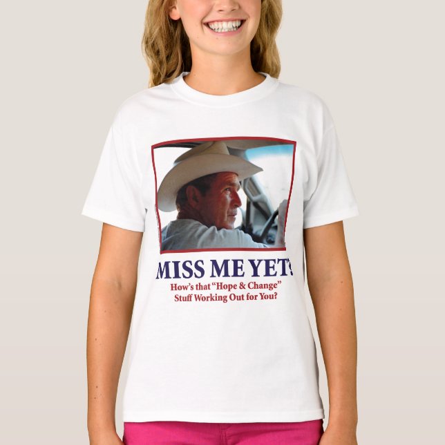 T-shirt George W. Bush (Devant)