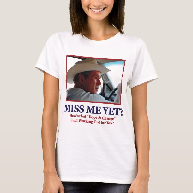 T-shirt George W. Bush (Devant)