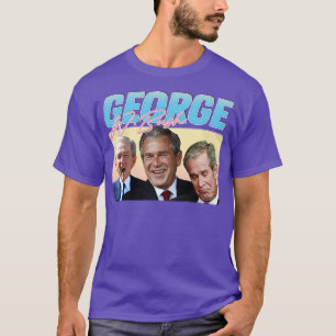 T-shirt George W Bush 90s Style esthétique 1