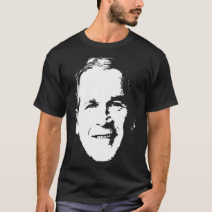 T-shirt George W Bush minimaliste pop art