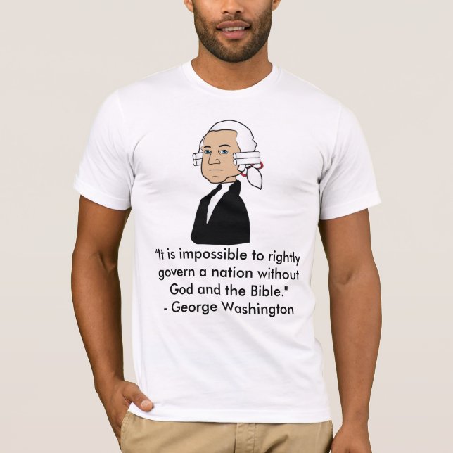 T-shirt George Washington (Devant)