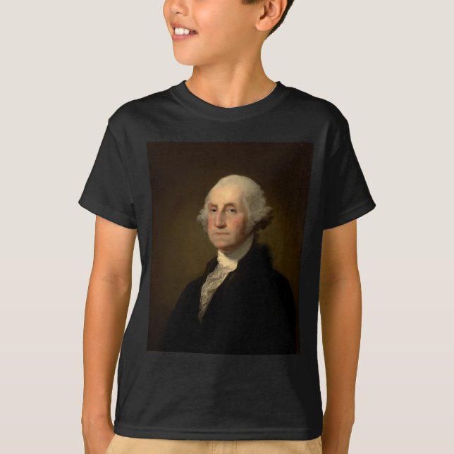 T-shirt George Washington 1er président américain par Stua (Devant)