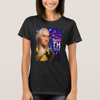 T-shirt George Washington 4 juillet Design
